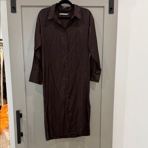 Abercrombie & Fitch Chocolate Shirt Dress